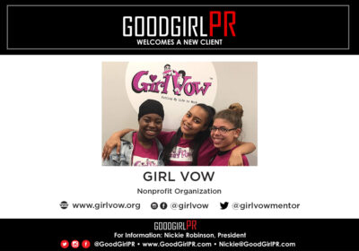 GoodGirlPR Welcomes Girl Vow!